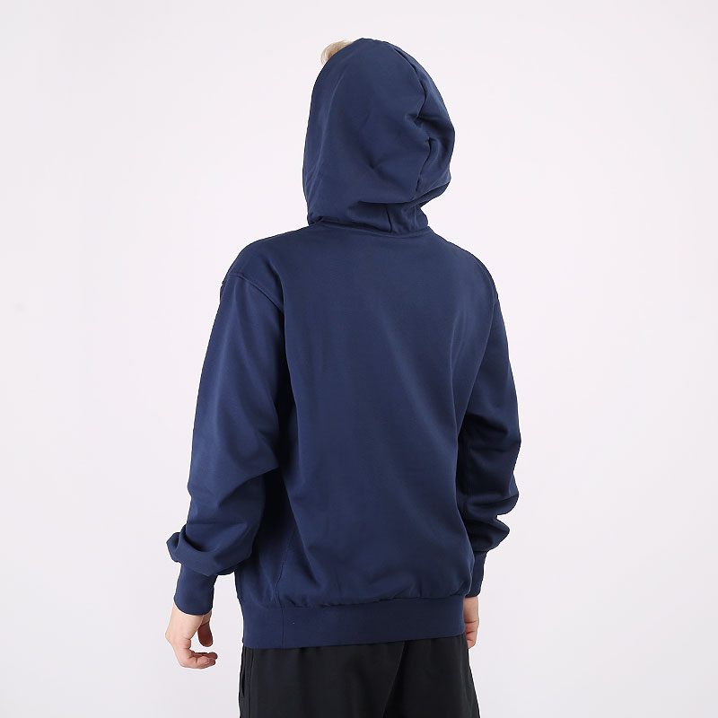 мужская синяя толстовка Nike Standard Issue Basketball Pullover Hoodie CV0864-419 - цена, описание, фото 6